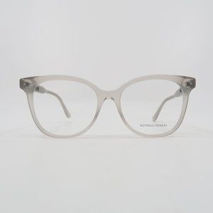 Bottega Veneta BV121O 008 New Translucent Clear Eyeglasses 52mm with case